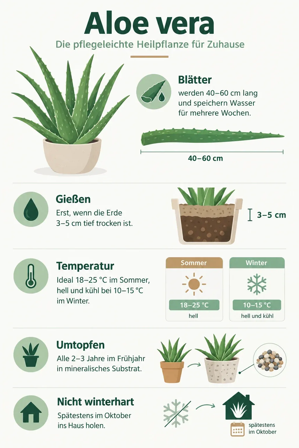 Aloe vera: Infografik
