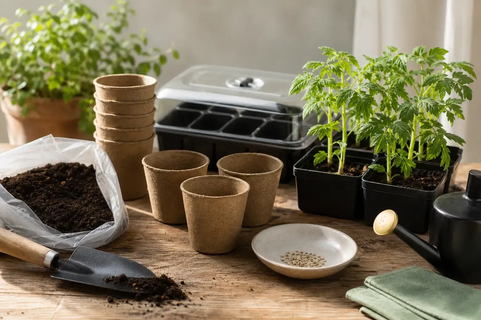 Das brauchen Sie zum Tomaten vorziehen: Materialien im Überblick