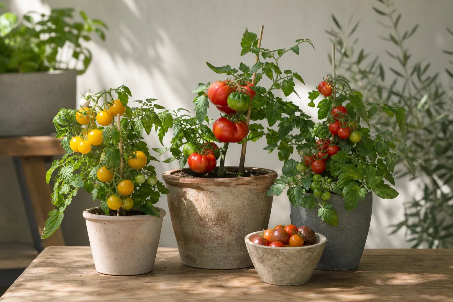 Geeignete Tomatensorten für den Topf
