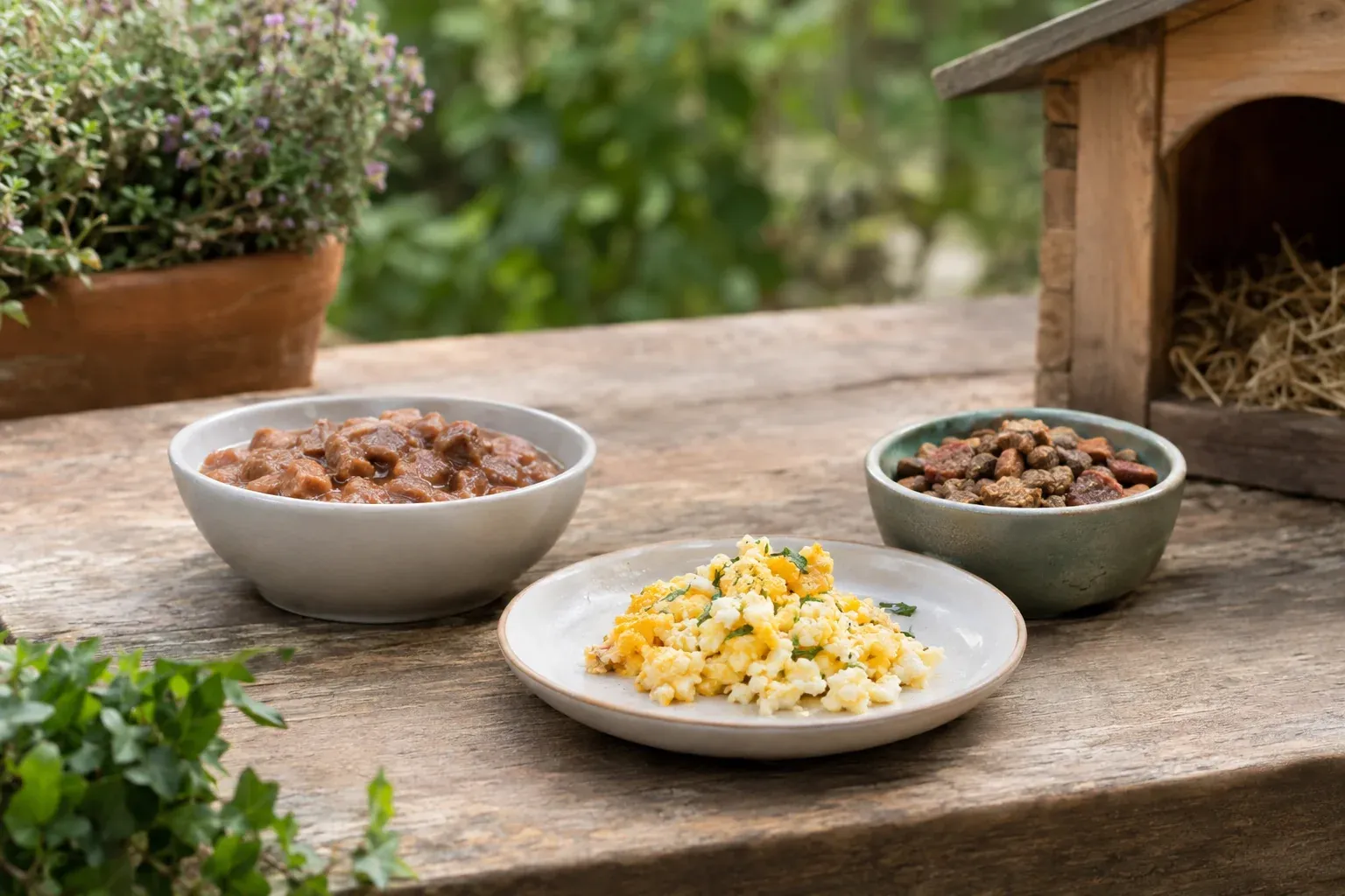 Geeignetes Igelfutter: Katzenfutter, Rührei und Spezialfutter