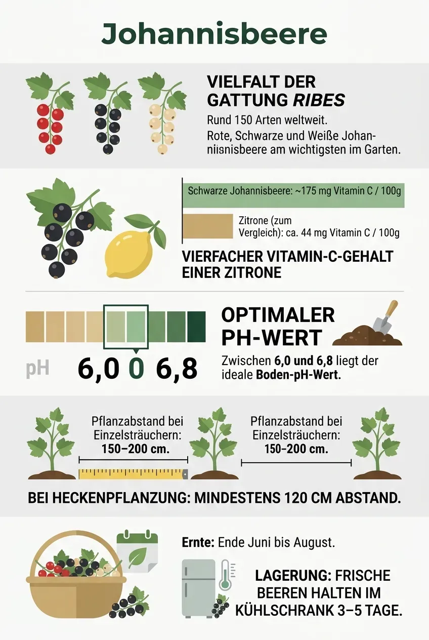 Johannisbeere – Infografik