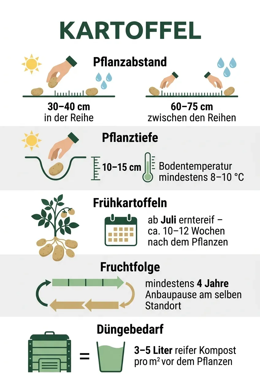Kartoffel – Infografik
