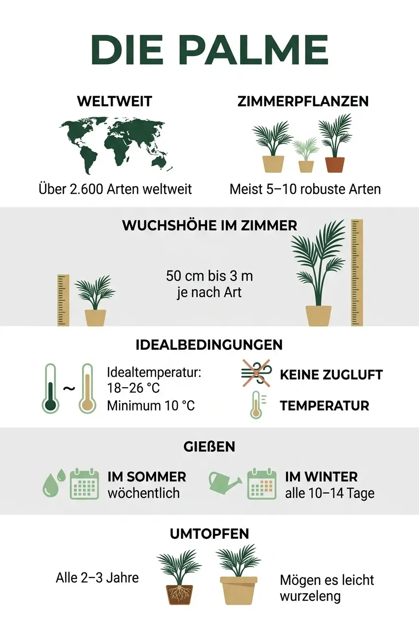 Palme – Infografik