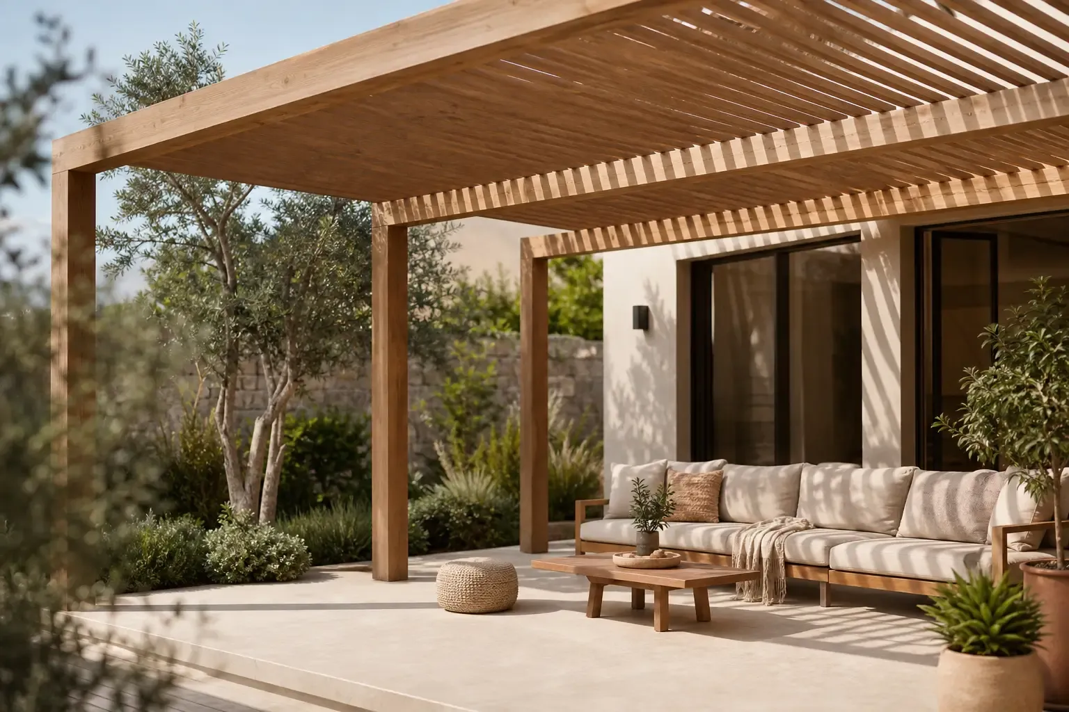 Pergola: Terrasse beschatten mit Stil und Struktur
