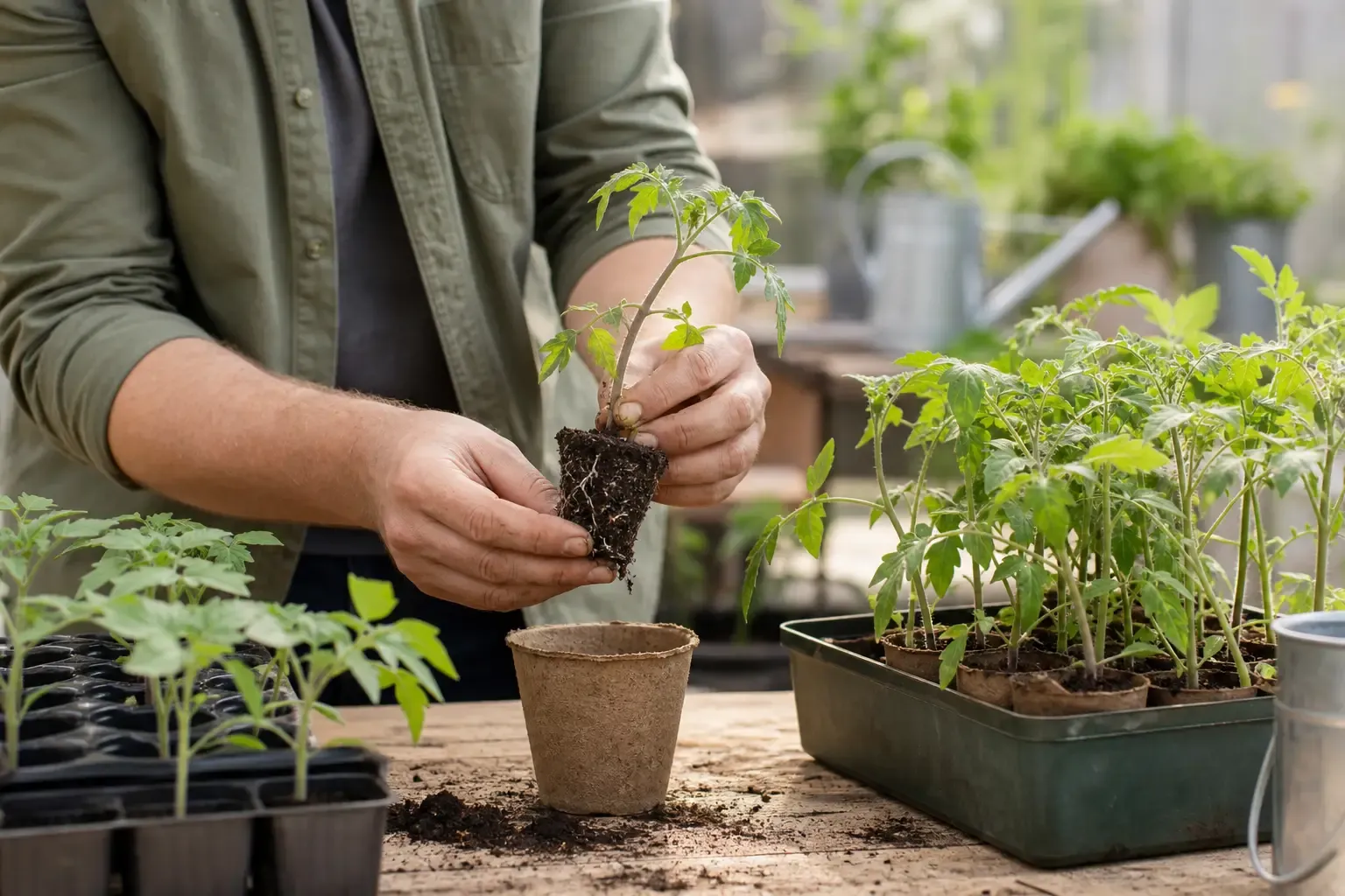 Pikieren und Abhärten: Tomatenpflanzen fit machen fürs Freiland
