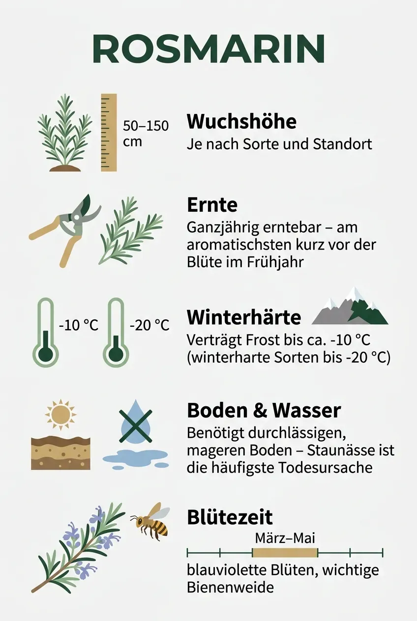 Rosmarin – Infografik