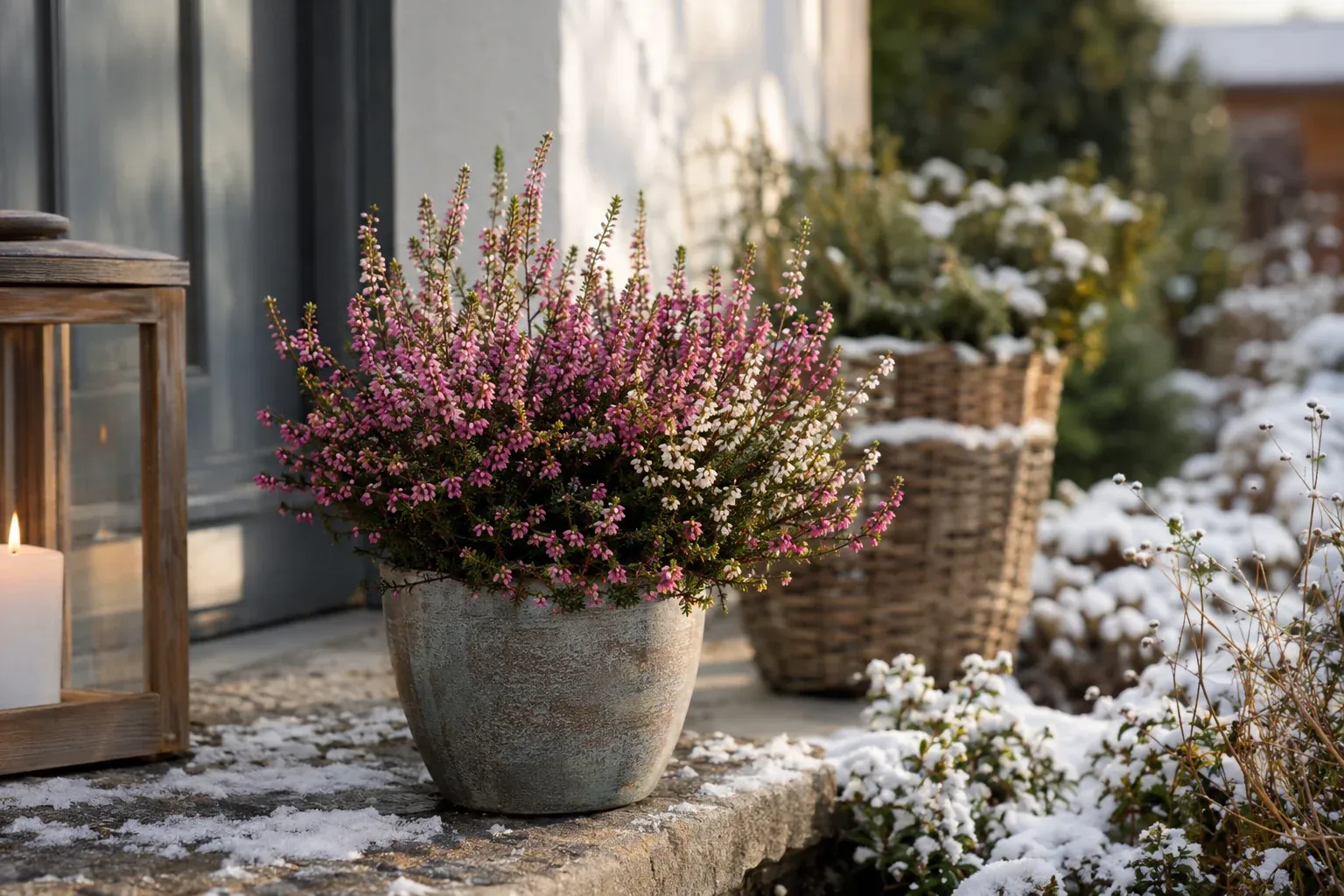 8. Schneeheide – Blüten mitten im Winter