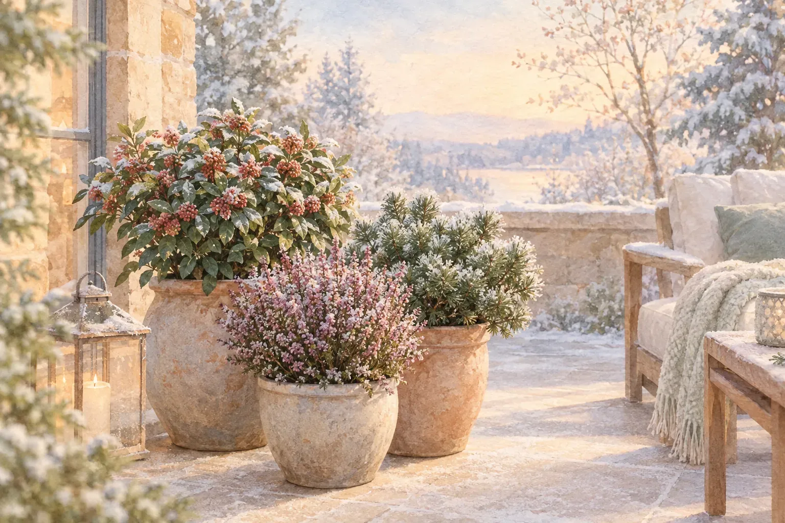 Winterharte Kübelpflanzen: Die 15 besten Arten