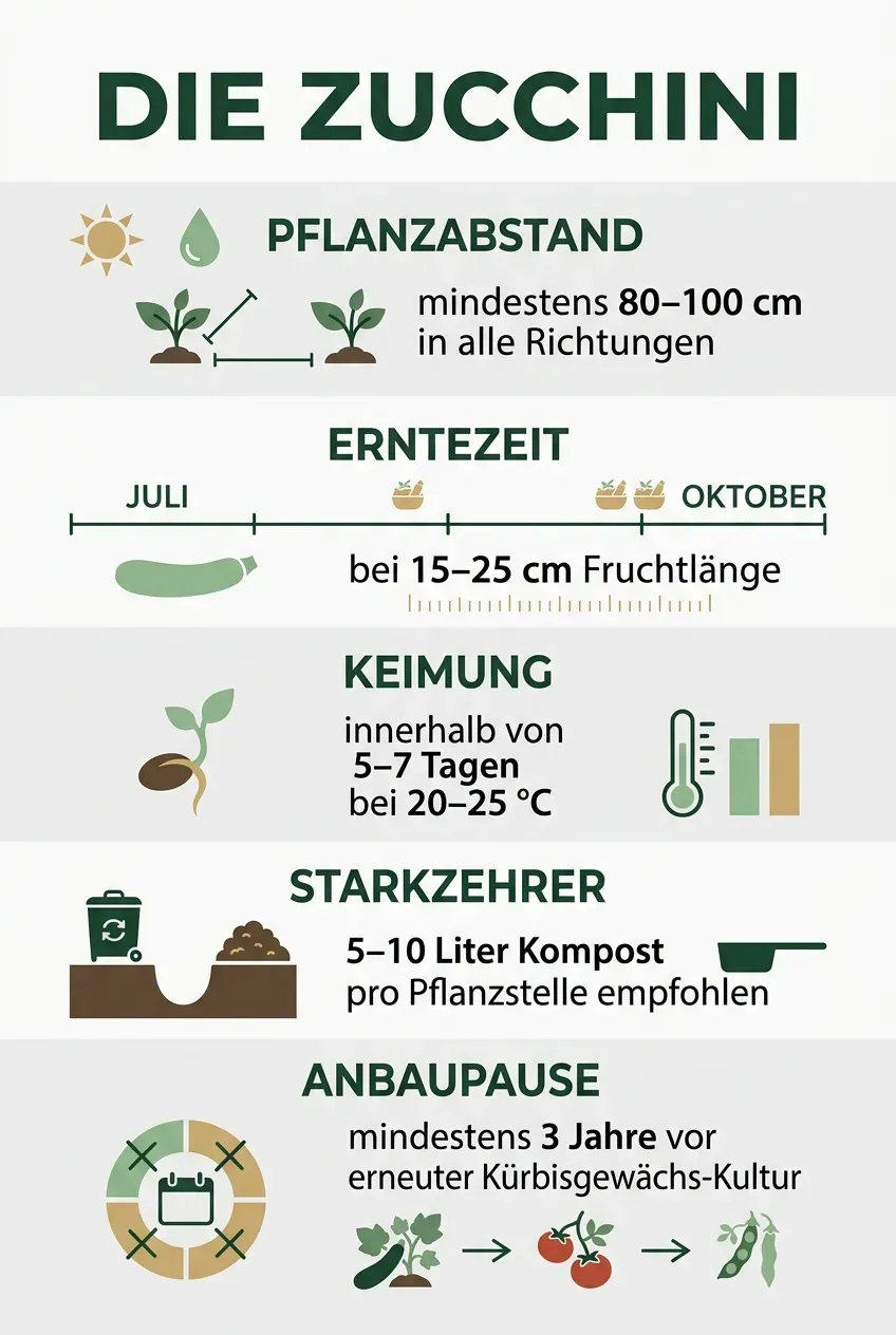Zucchini – Infografik